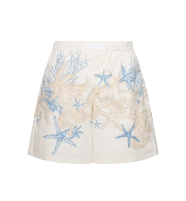 Versace barocco Sea cotton Shorts